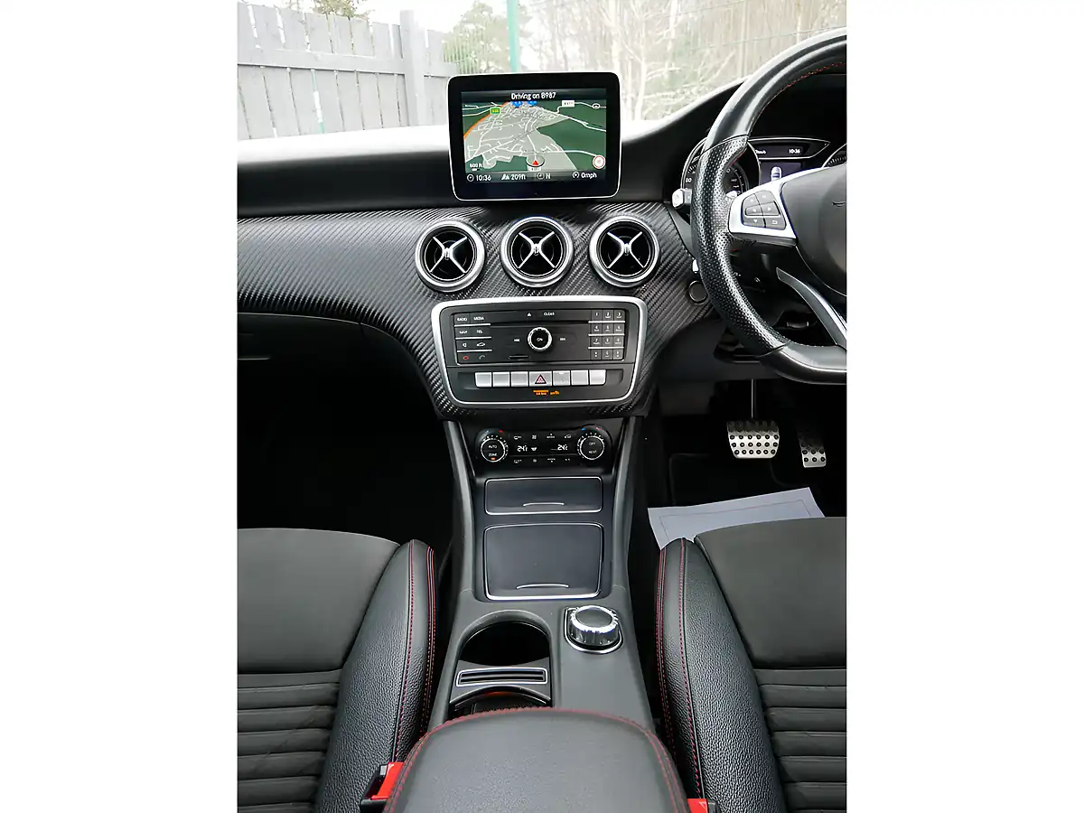 Used 2017 Mercedes-Benz a Class AMG Line Cosmos Black Metallic - Interior and Exterior details 15