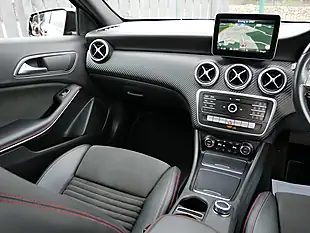 Used 2017 Mercedes-Benz a Class AMG Line Cosmos Black Metallic - Interior and Exterior details 17
