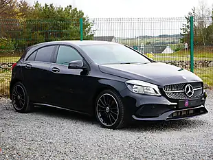 Used 2017 Mercedes-Benz a Class AMG Line Cosmos Black Metallic - Interior and Exterior details 2