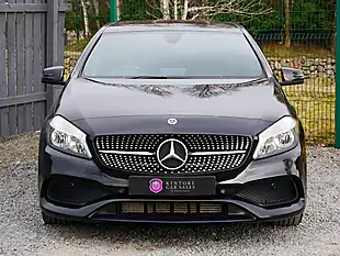 Used 2017 Mercedes-Benz a Class AMG Line Cosmos Black Metallic - Interior and Exterior details 3