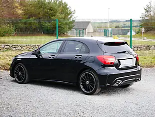 Used 2017 Mercedes-Benz a Class AMG Line Cosmos Black Metallic - Interior and Exterior details 7