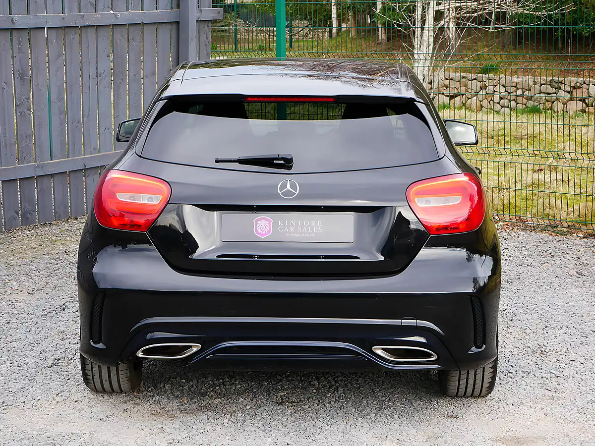 Used 2017 Mercedes-Benz a Class AMG Line Cosmos Black Metallic - Interior and Exterior details 8