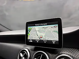 Used 2017 Mercedes-Benz a Class AMG Line (executive) Black - Interior and Exterior details 16