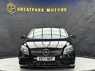 Used 2017 Mercedes-Benz a Class AMG Line (executive) Black - Interior and Exterior details 2