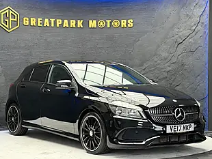 Used 2017 Mercedes-Benz a Class AMG Line (executive) Black - Interior and Exterior details 3