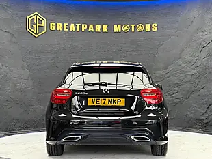 Used 2017 Mercedes-Benz a Class AMG Line (executive) Black - Interior and Exterior details 6