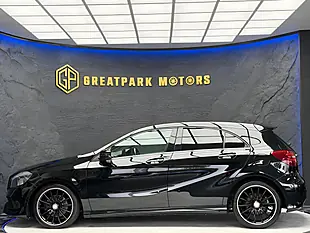 Used 2017 Mercedes-Benz a Class AMG Line (executive) Black - Interior and Exterior details 8