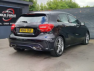 Used 2017 Mercedes-Benz a Class AMG Line (executive) Black - Interior and Exterior details 13