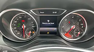 Used 2017 Mercedes-Benz a-Class AMG Line (executive) Blue - Interior and Exterior details 10