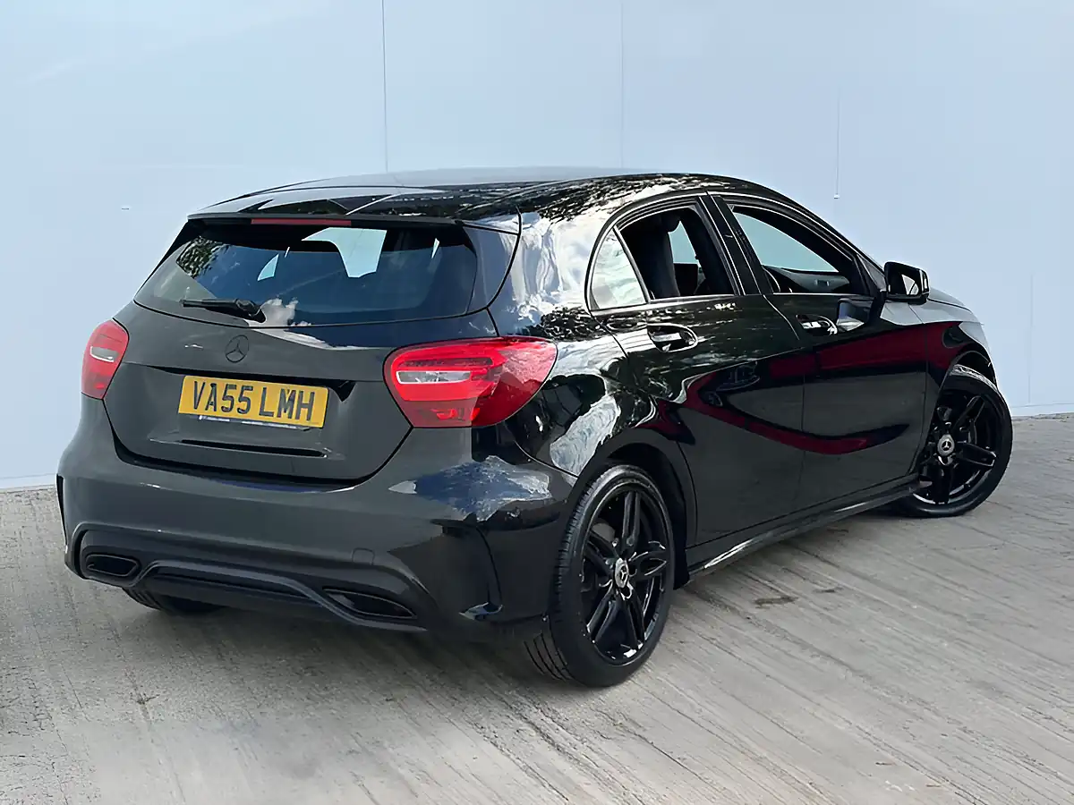 Used 2017 Mercedes-Benz a Class AMG Line Executive Cosmos Black - Interior and Exterior details 10