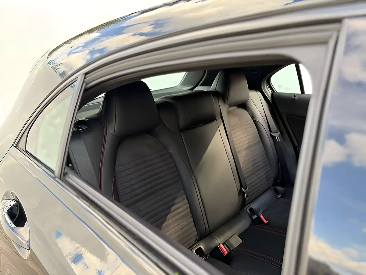 Used 2017 Mercedes-Benz a Class AMG Line Executive Cosmos Black - Interior and Exterior details 11