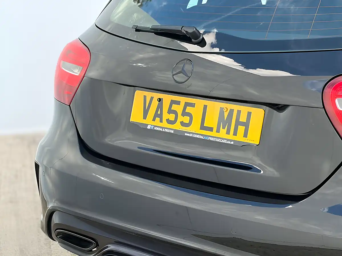 Used 2017 Mercedes-Benz a Class AMG Line Executive Cosmos Black - Interior and Exterior details 14