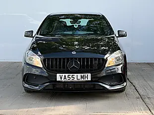 Used 2017 Mercedes-Benz a Class AMG Line Executive Cosmos Black - Interior and Exterior details 3