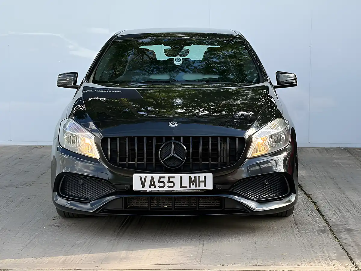 Used 2017 Mercedes-Benz a Class AMG Line Executive Cosmos Black - Interior and Exterior details 3