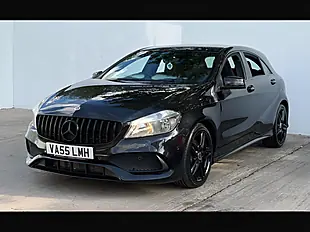 Used 2017 Mercedes-Benz a Class AMG Line Executive Cosmos Black - Interior and Exterior details 7