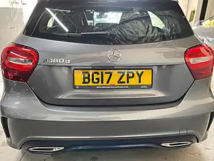 Used 2017 Mercedes-Benz a Class AMG Line (executive) Grey - Interior and Exterior details 10