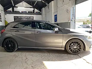Used 2017 Mercedes-Benz a Class AMG Line (executive) Grey - Interior and Exterior details 11