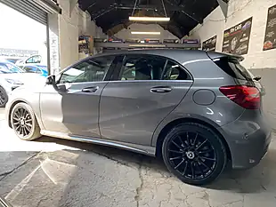 Used 2017 Mercedes-Benz a Class AMG Line (executive) Grey - Interior and Exterior details 4