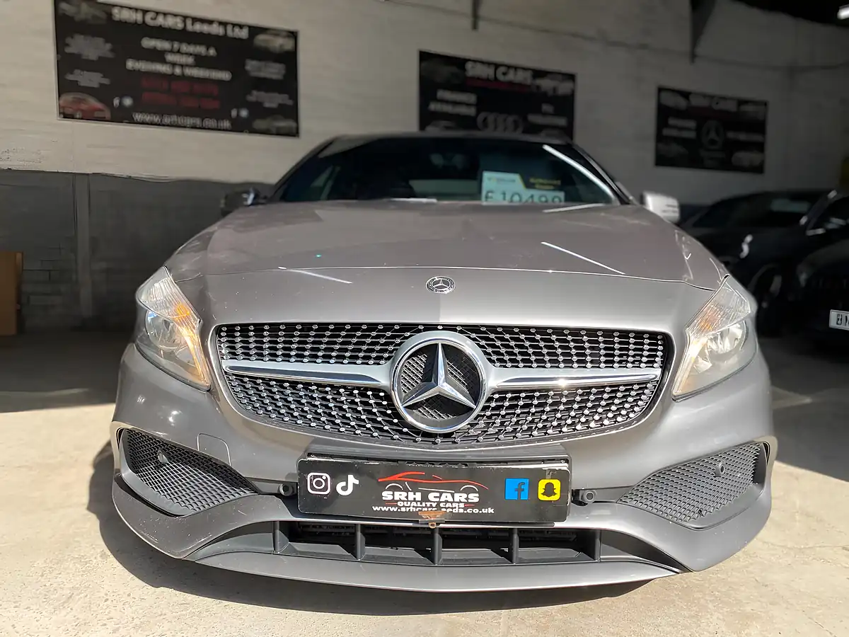 Used 2017 Mercedes-Benz a Class AMG Line (executive) Grey - Interior and Exterior details 6