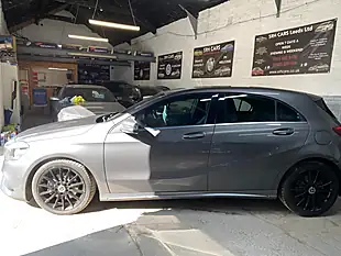 Used 2017 Mercedes-Benz a Class AMG Line (executive) Grey - Interior and Exterior details 8