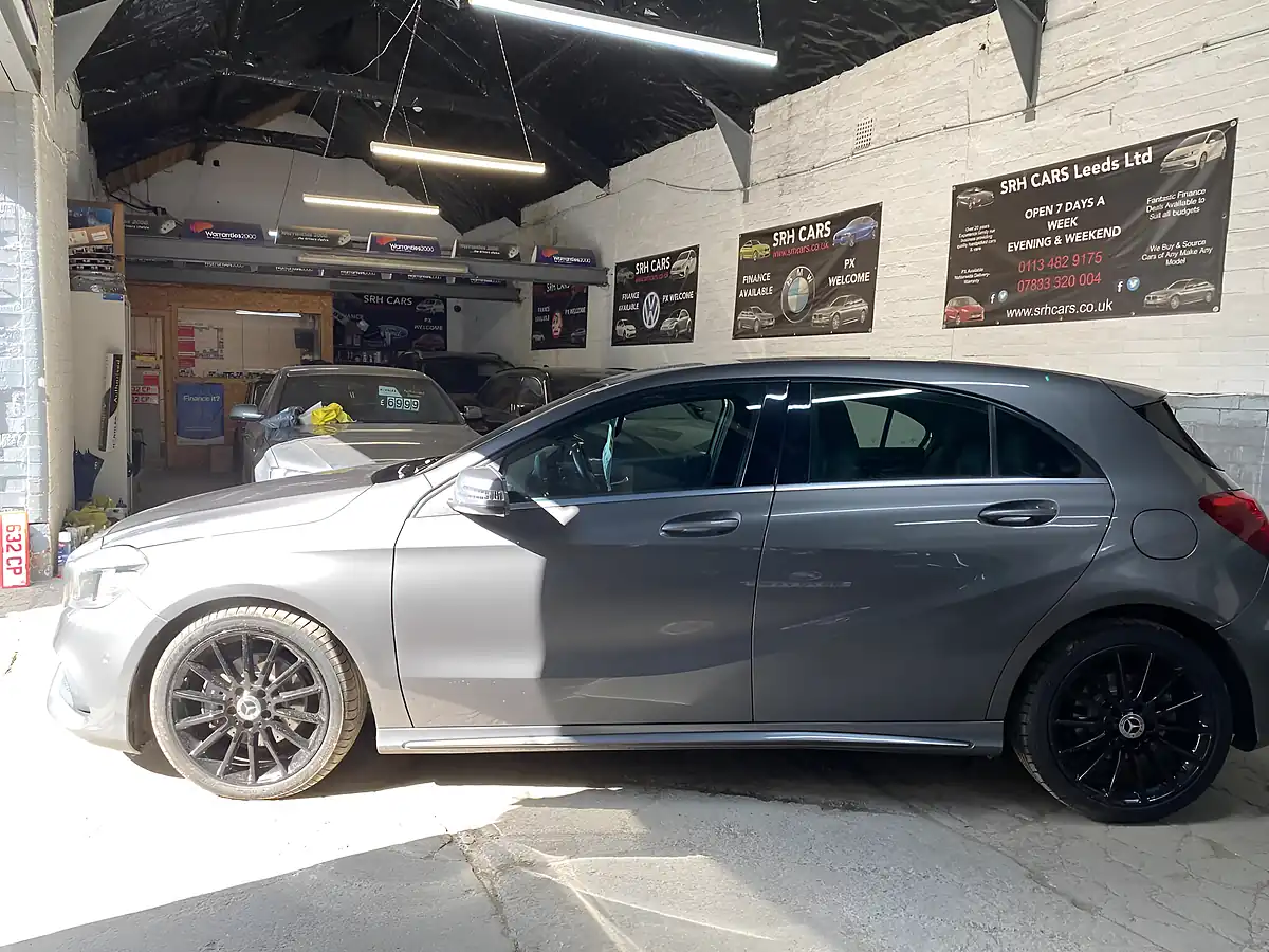 Used 2017 Mercedes-Benz a Class AMG Line (executive) Grey - Interior and Exterior details 9
