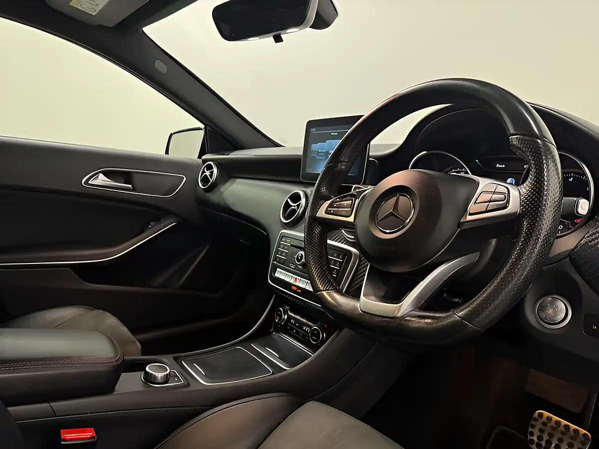 Used 2017 Mercedes-Benz a Class AMG Line (executive) Grey - Interior and Exterior details 11