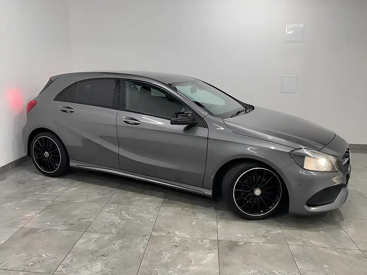 Used 2017 Mercedes-Benz a Class AMG Line (executive) Grey - Interior and Exterior details 2