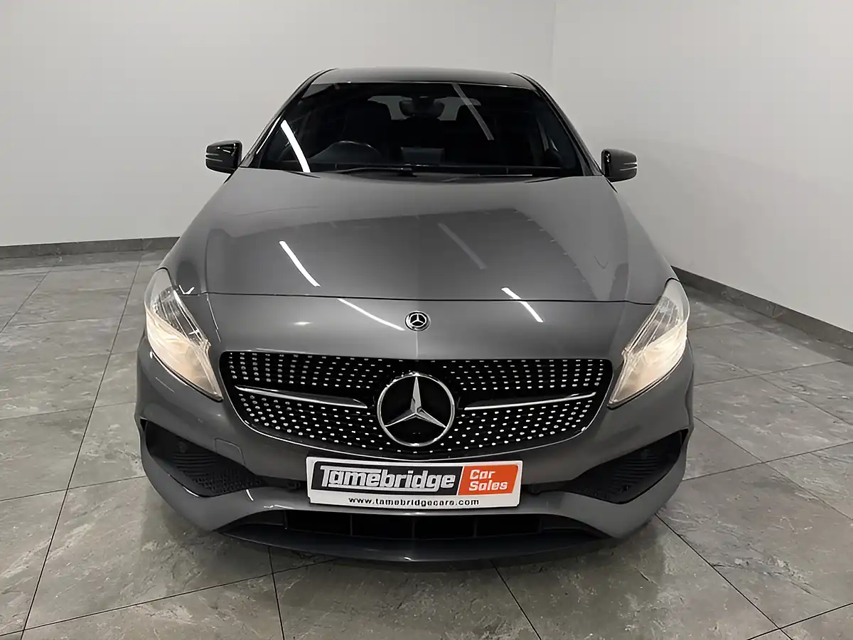 Used 2017 Mercedes-Benz a Class AMG Line (executive) Grey - Interior and Exterior details 3