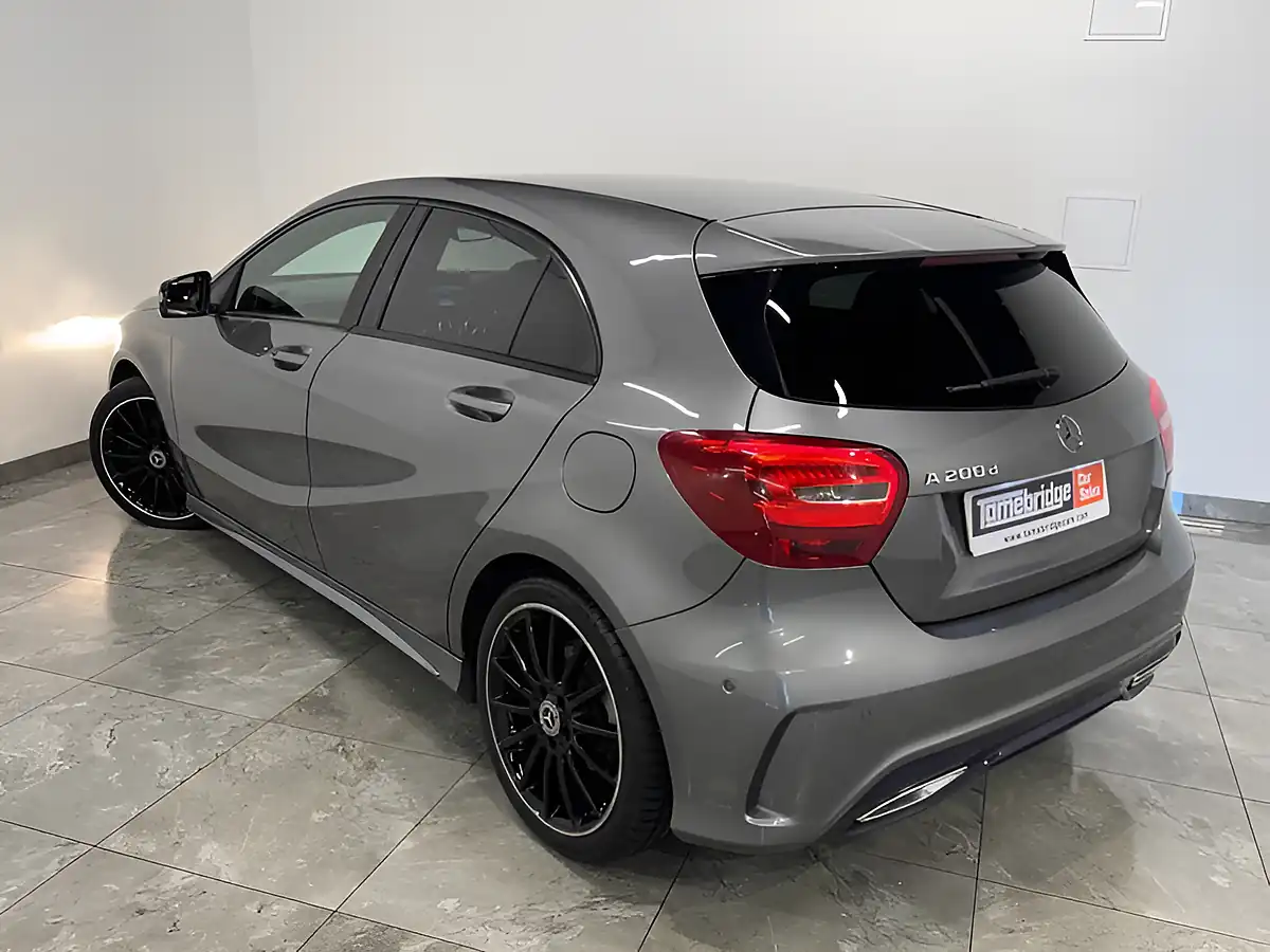 Used 2017 Mercedes-Benz a Class AMG Line (executive) Grey - Interior and Exterior details 5