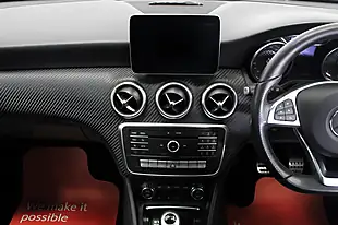 Used 2017 Mercedes-Benz a Class AMG Line Executive Red - Interior and Exterior details 14
