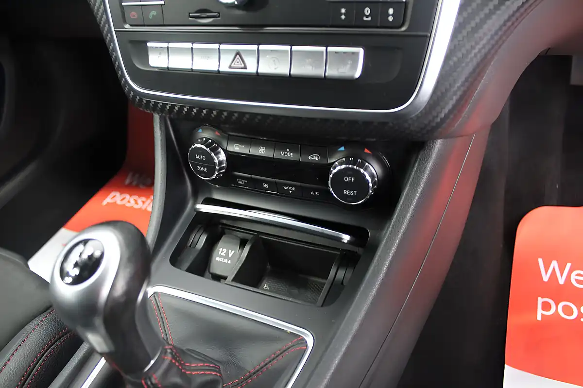 Used 2017 Mercedes-Benz a Class AMG Line Executive Red - Interior and Exterior details 15
