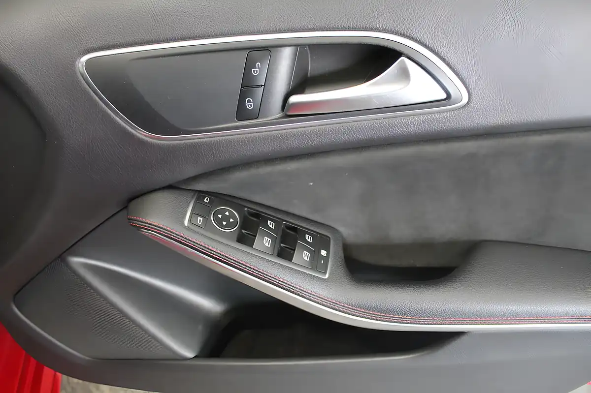 Used 2017 Mercedes-Benz a Class AMG Line Executive Red - Interior and Exterior details 17