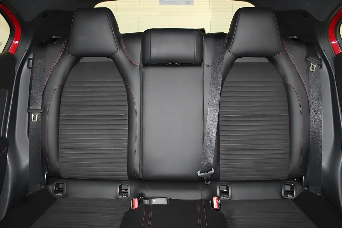 Used 2017 Mercedes-Benz a Class AMG Line Executive Red - Interior and Exterior details 18