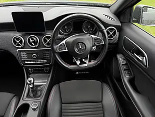 Used 2017 Mercedes-Benz a Class AMG Line Grey - Interior and Exterior details 12