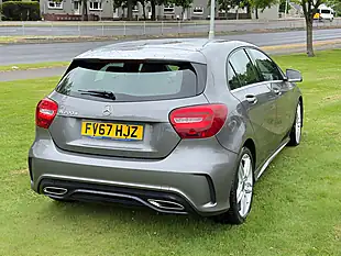 Used 2017 Mercedes-Benz a Class AMG Line Grey - Interior and Exterior details 6