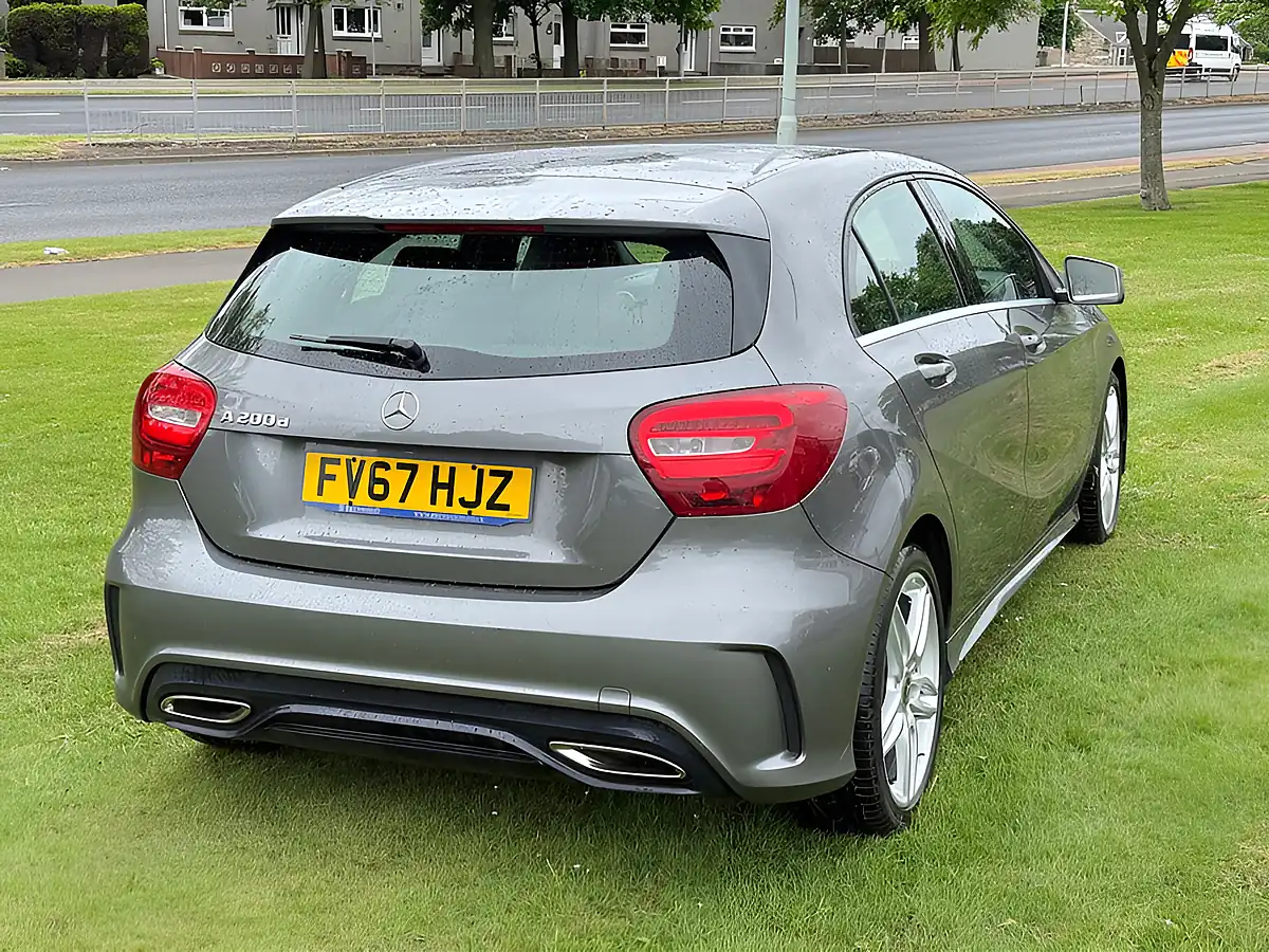 Used 2017 Mercedes-Benz a Class AMG Line Grey - Interior and Exterior details 6
