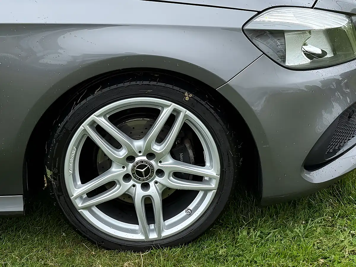 Used 2017 Mercedes-Benz a Class AMG Line Grey - Interior and Exterior details 8