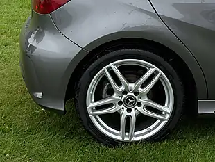 Used 2017 Mercedes-Benz a Class AMG Line Grey - Interior and Exterior details 9
