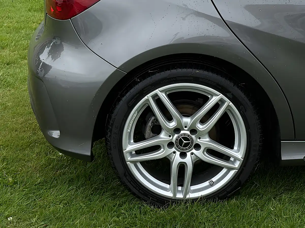 Used 2017 Mercedes-Benz a Class AMG Line Grey - Interior and Exterior details 9
