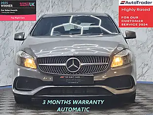 Used 2017 Mercedes-Benz a Class AMG Line Grey - Interior and Exterior details 2