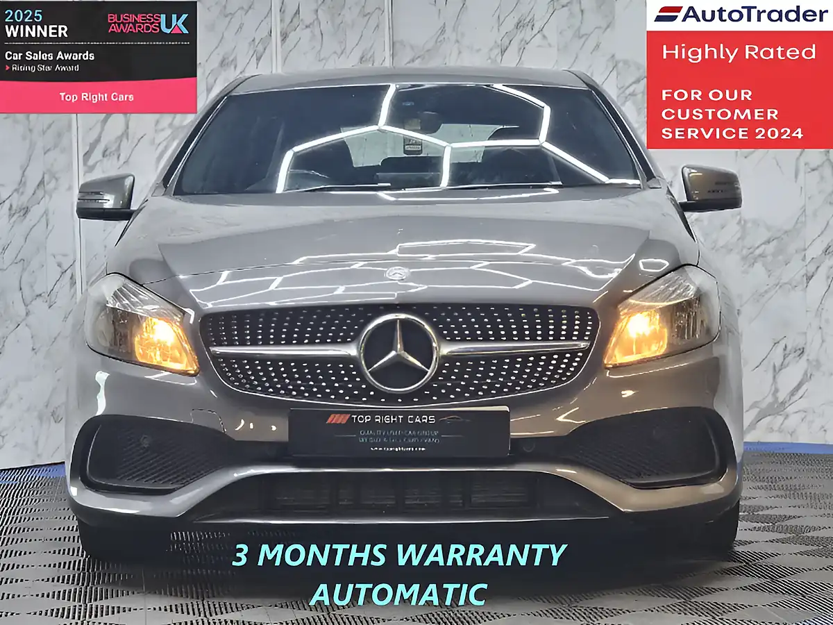 Used 2017 Mercedes-Benz a Class AMG Line Grey - Interior and Exterior details 2