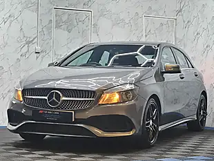 Used 2017 Mercedes-Benz a Class AMG Line Grey - Interior and Exterior details 4