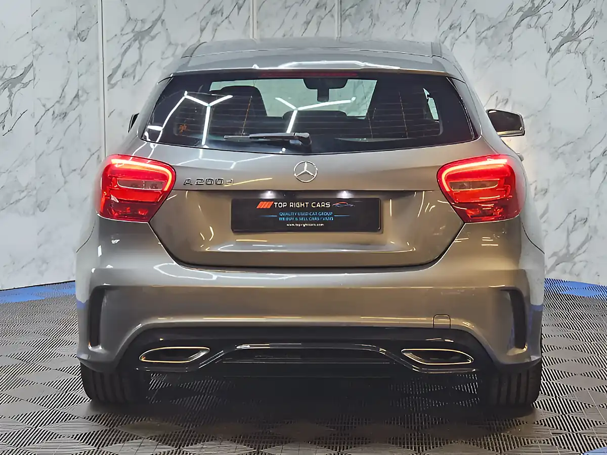 Used 2017 Mercedes-Benz a Class AMG Line Grey - Interior and Exterior details 6