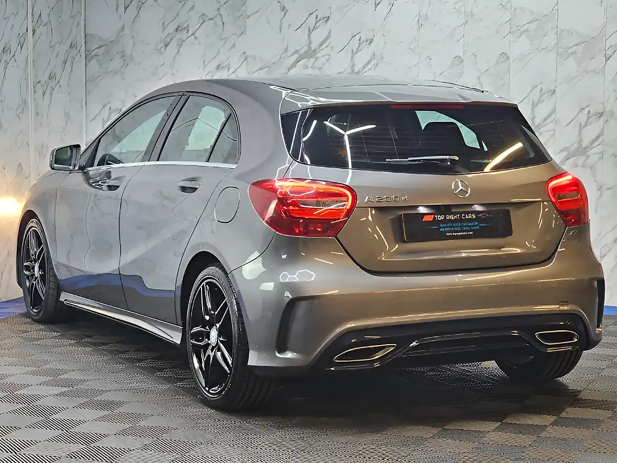Used 2017 Mercedes-Benz a Class AMG Line Grey - Interior and Exterior details 7