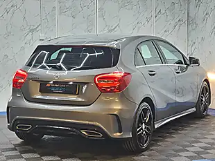 Used 2017 Mercedes-Benz a Class AMG Line Grey - Interior and Exterior details 9
