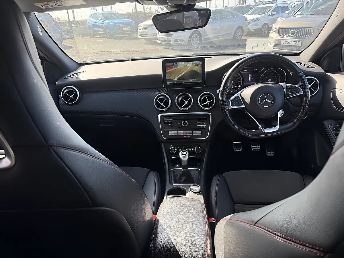 Used 2017 Mercedes-Benz a Class AMG Line Grey - Interior and Exterior details 10