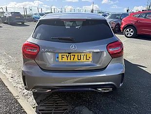 Used 2017 Mercedes-Benz a Class AMG Line Grey - Interior and Exterior details 2