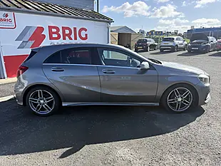 Used 2017 Mercedes-Benz a Class AMG Line Grey - Interior and Exterior details 3