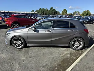 Used 2017 Mercedes-Benz a Class AMG Line Grey - Interior and Exterior details 5