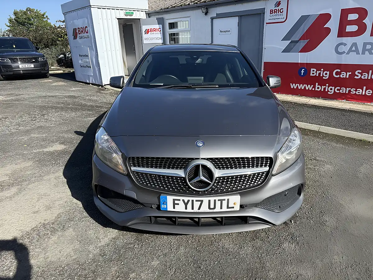 Used 2017 Mercedes-Benz a Class AMG Line Grey - Interior and Exterior details 7